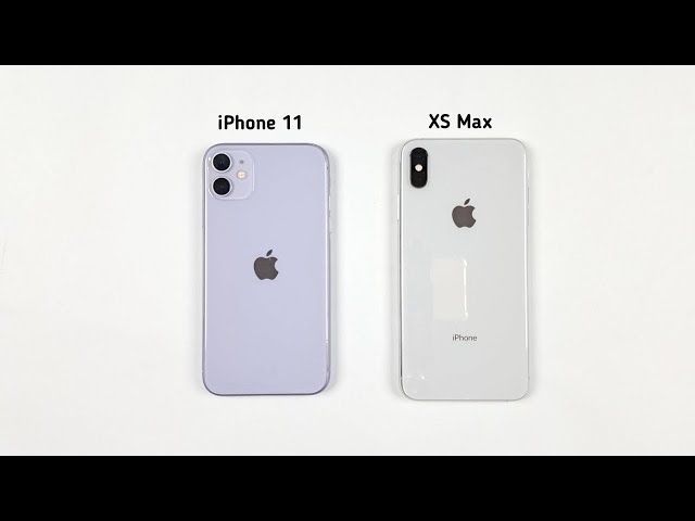 iPhone 11 Vs iPhone XS Max Speed Test & Camera Comparison
