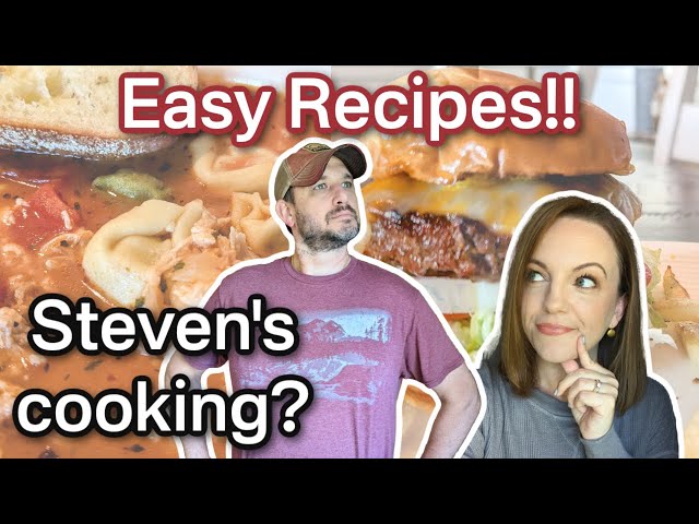 3 EASY RECIPES FOR DINNER! | STEVEN IN THE MAKING?!? | WINNER DINNERS 145