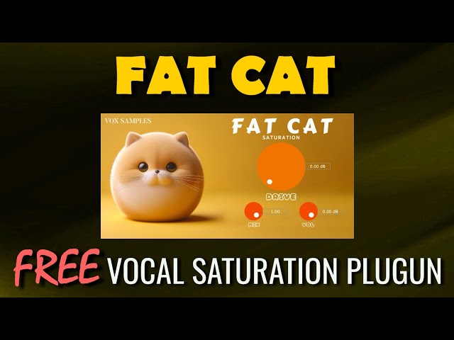 FAT CAT | FREE Vocal Saturation Plugin