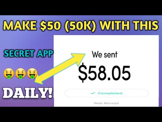 make fast money with this secret app daily!🤑