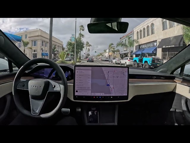 Raw 1x: Tesla Full Self-Driving Beta 12.3.1 Drives Like a Human