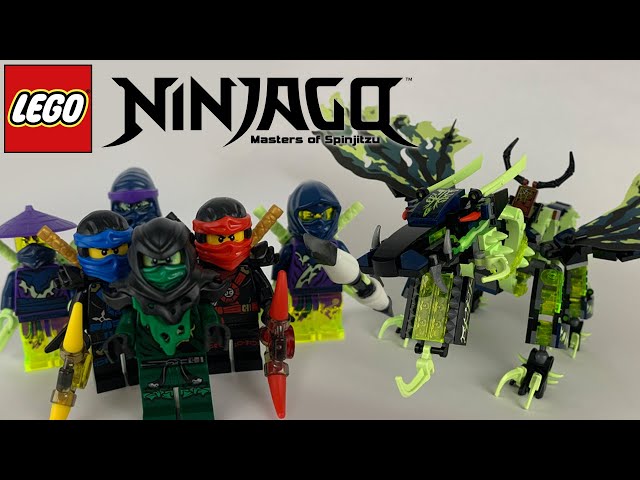RARE SPOOKY LEGO Ninjago ATTACK OF THE MORRO DRAGON Review 70736