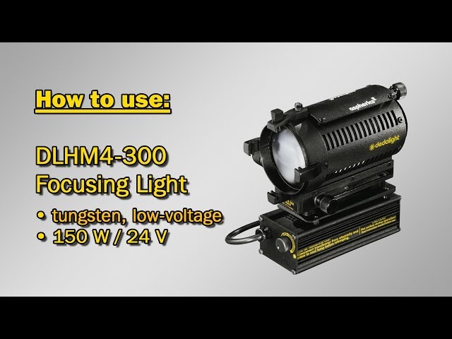 How to use: DLHM4-300