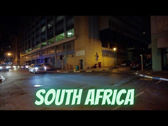 No Way! Walking at Night in Cape Town South Africa