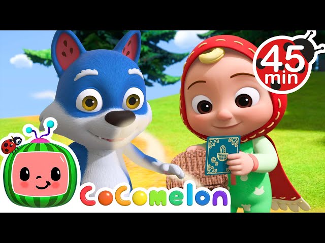 Little Red Riding JJ | CoComelon Animal Time - Learning with Animals | Nursery Rhymes for Kids