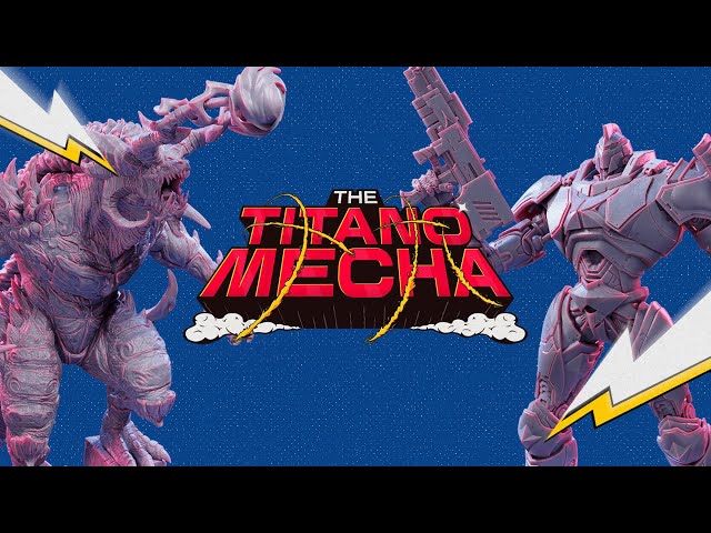 Our new Sci-fi miniatures - Titano Mecha bundle is ON!