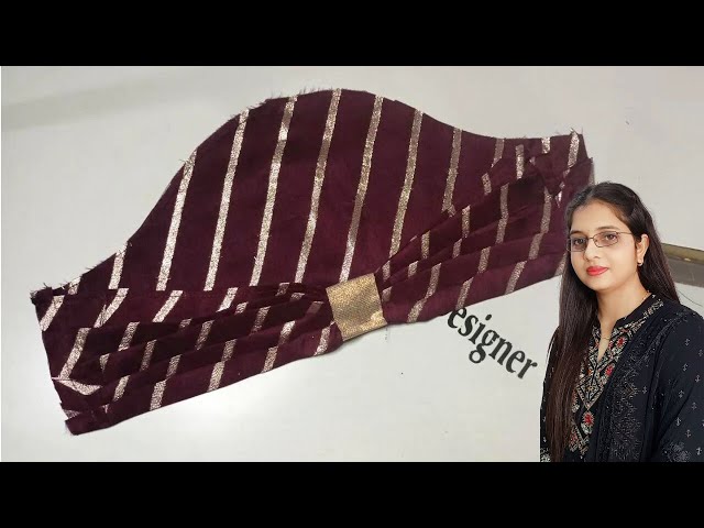Designer sleeves blouse cutting and stitching || Designer baju ki cutting || Baju ki design | Baju
