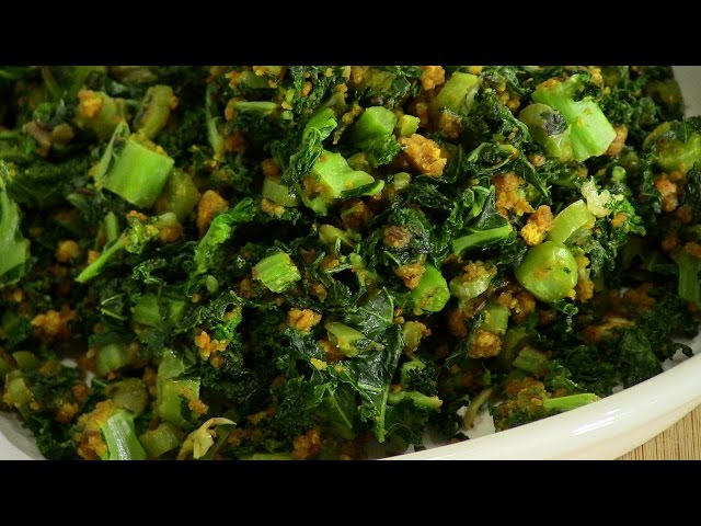Kale Subzi - Indian Vegetarian Recipe | Show Me The Curry