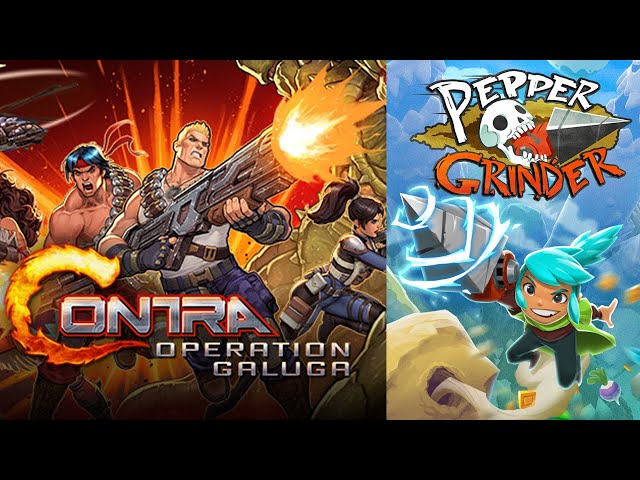 Contra: Operation Galuga and Pepper Grinder Switch Demos Livestream