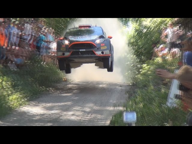WRC 72.Rally Poland 2015 - Jump Compilation