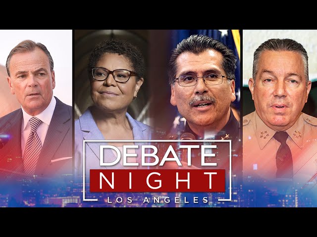 L.A. debates: Candidates square off in races for mayor and sheriff