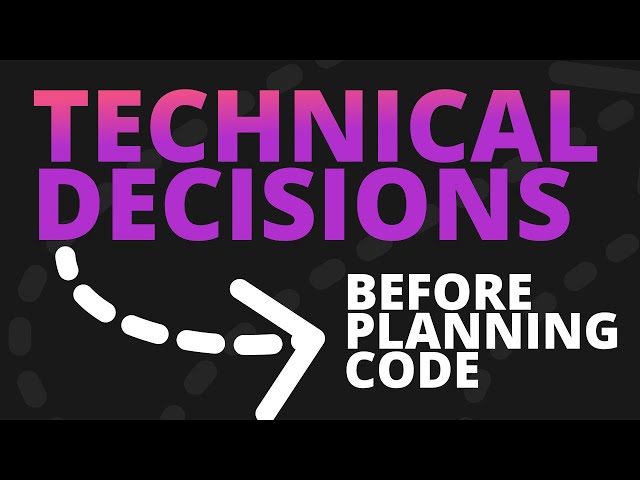 Technical Planning Before Writing the Code | Food Delivery Service Planning