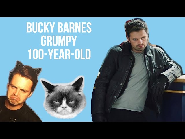 Bucky Barnes being a grumpy 100 year-old