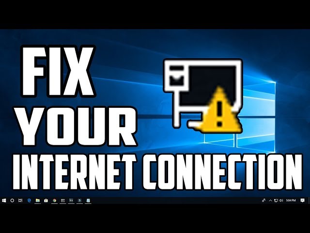 How To Fix Internet Connection Problem (No Internet Access)
