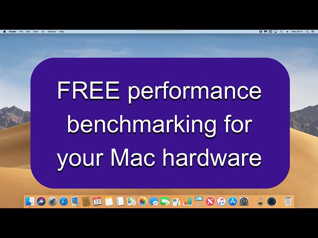 Mac mini performance benchmark