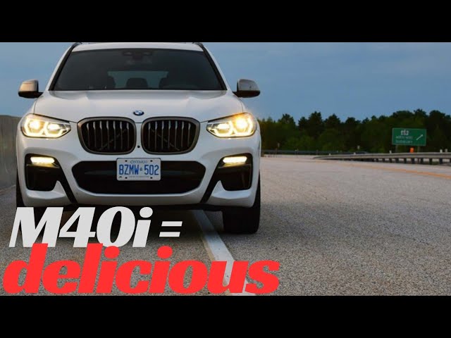 2018 BMW X3 M40i: Gearshift Speed and Exhaust Sound