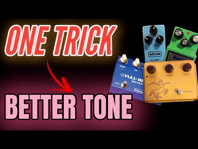 STACKING OVERDRIVE PEDALS- Why You Need TWO