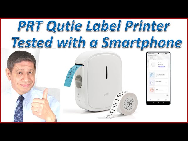 PRT Qutie Bluetooth Label Printer