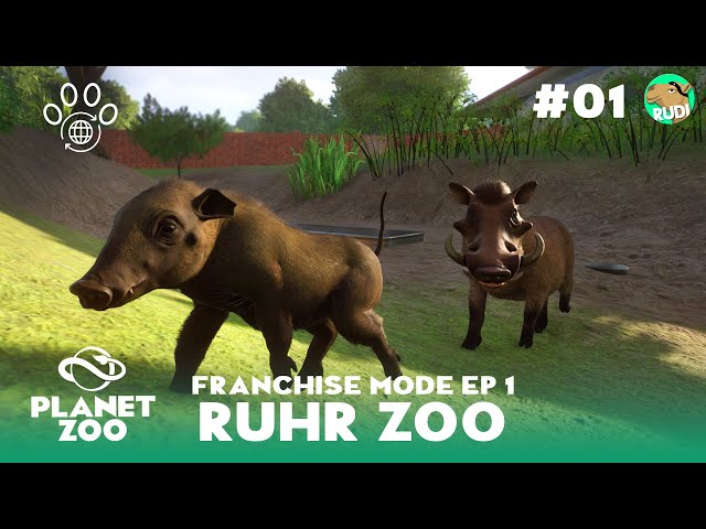 Lets get Franchise started - Ruhr Zoo - Planet Zoo Franchise Episode 1