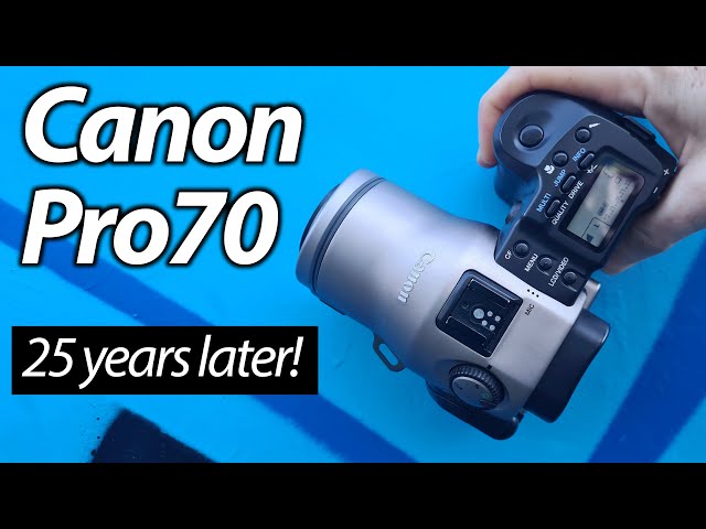Canon PowerShot Pro70: 25 YEARS later! RETRO review
