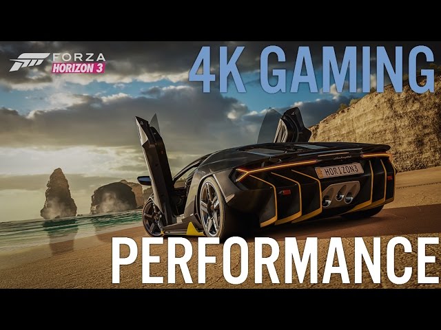 [PC] Forza Horizon 3 4K Performance - Is locked 60fps achievable using a GTX-1080 ?