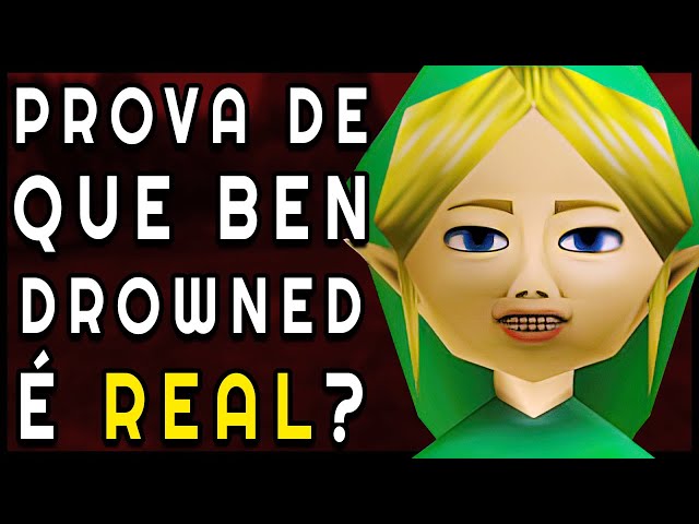 A História de BEN DROWNED! Creepypasta mais famosa de Zelda MAJORA'S MASK! Ele pode ser REAL? RELATO