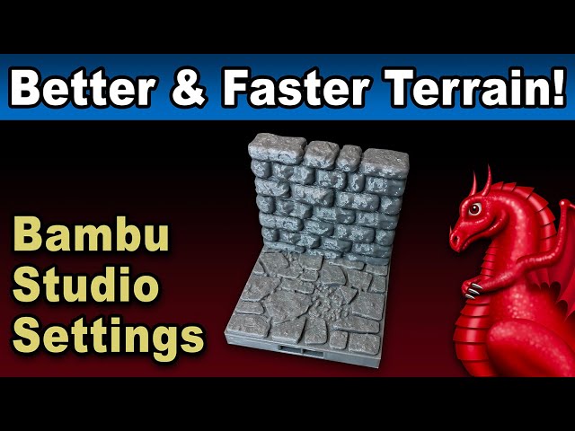 Print terrain smoother & faster!
