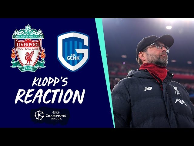 Klopp's reaction: 'Ox performance, injury update and more' | Liverpool vs Genk