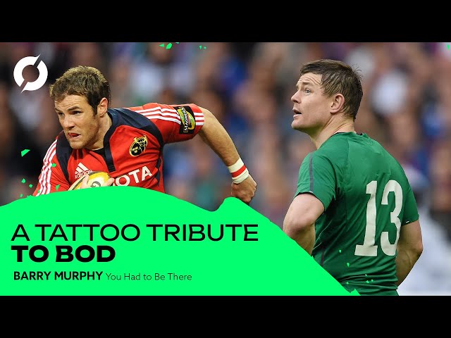 "Man, you should get this jersey-sized" | Barry Murphy's tattoo to mark BOD's final game for Ireland