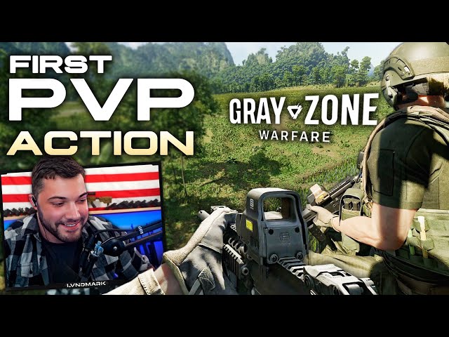 Lvndmark's FIRST PVP FIGHT on Gray Zone Warfare