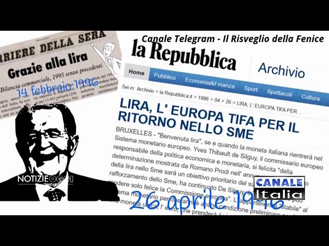 1991: "Italia quarta potenza" | Notizie Oggi Lineasera - Canale Italia