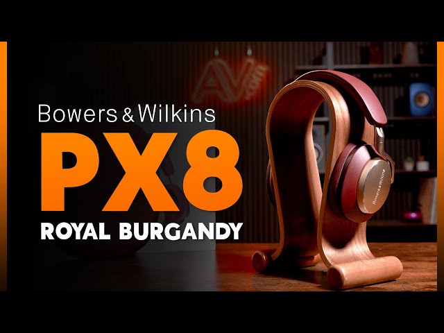 First Look! Bowers & Wilkins PX8 Headphones in Royal Burgundy | AV.com