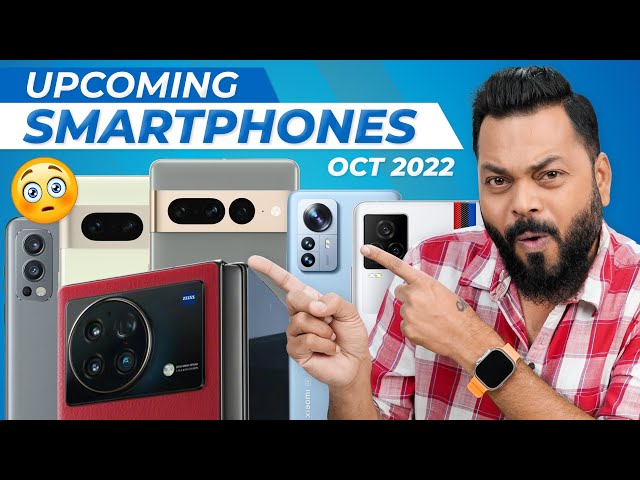 Top 10+ Best Upcoming Mobile Phone Launches⚡October 2022