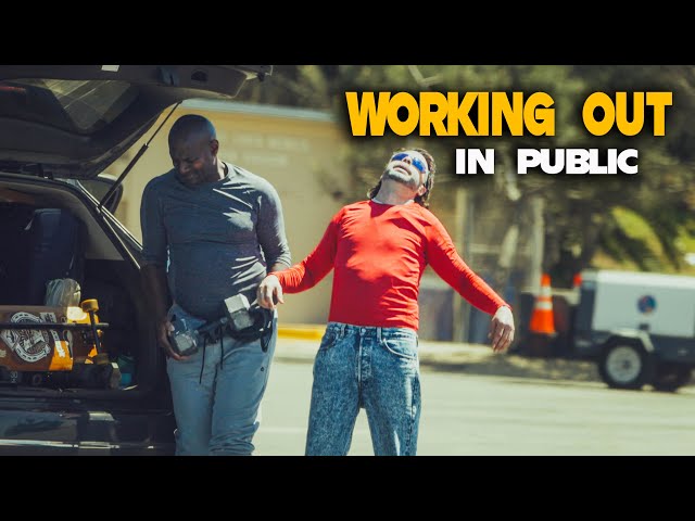 Working Out in Public. Chip Diamond