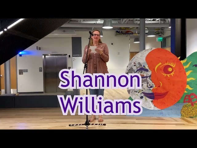 Open Mic - Vision+Voice Literary Festival - Shannon Williams
