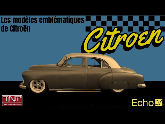 L'une des plus anciennes concessions Citroën 🚘 : Les modèles emblématiques de Citroën 🔴 TV