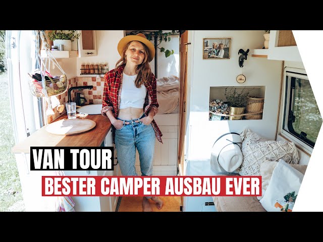 FULL VAN TOUR after 5 years fulltime vanlife | With hammock & Shower | Fiat Ducato Camper Conversion
