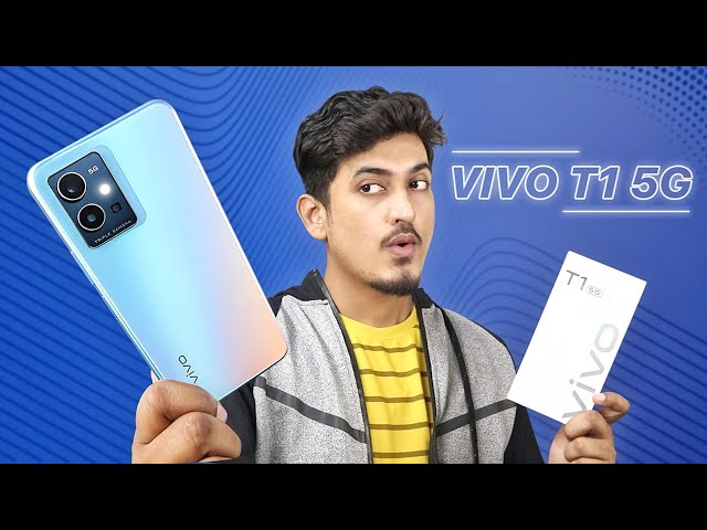 vivo T1 5G - Turbo Smartphone in Rs 14,990 ⚡ Unboxing, Test & Camera Review 📸