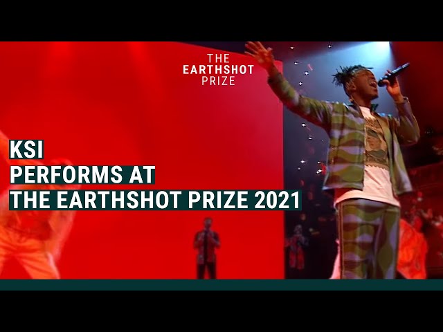 KSI Performs Holiday at the 2021 Earthshot Prize Awards #EarthshotPrize