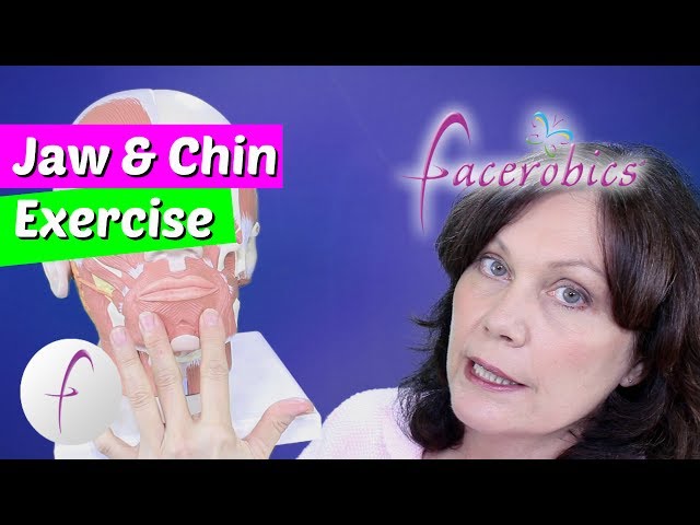 Exercise the Face Jaw and Jowl to Get Rid of Flabby Wrinkled Neck Skin and Saggy Jowls | FACEROBICS®