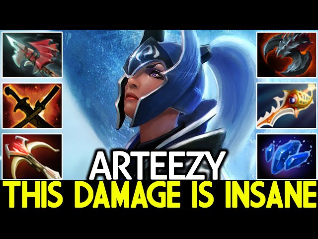ARTEEZY [Luna] This Damage is Insane Full Physical Build Dota 2