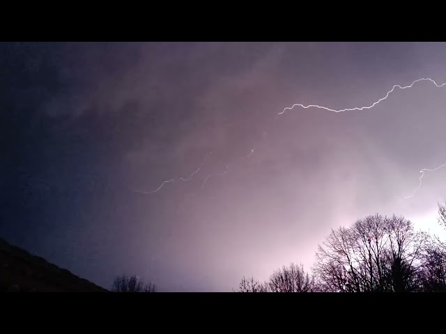 April Lightning storm