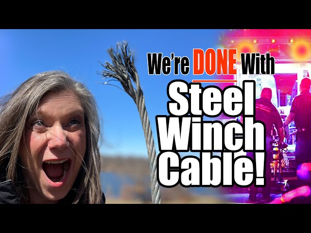 We're Switching From Steel To Synthetic Winch cable. Here's Why And How We Did It