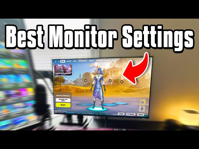 The BEST Monitor Settings for 0 Input Delay (LOWER INPUT DELAY)