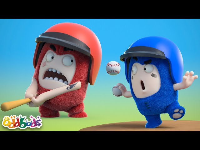 Baseball FAIL! | 1 HOUR Compilation! | Oddbods Full Episode Compilation! | Funny Cartoons for Kids