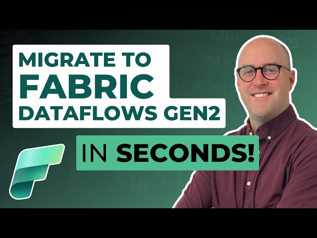 Migrate From Power BI Desktop to Fabric Dataflows Gen2 in Seconds!