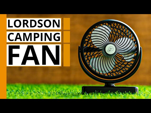 Best Camping Fan | LORDSON 10000mAh Battery Camping Fan Review