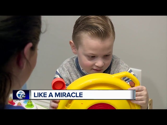 'It is just like a miracle.' Local therapy helps a non-verbal boy with autism speak