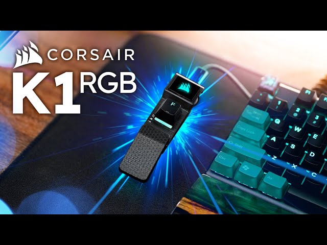 NEW Corsair K1 RGB Keyboard Review! Innovation at its BEST!