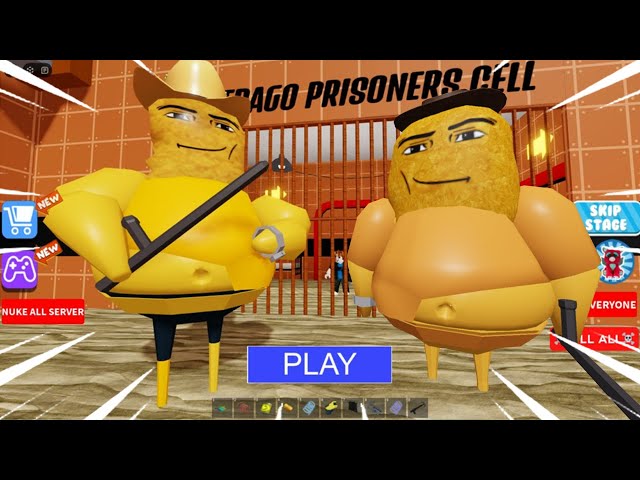 🍗dagedago BARRY'S PRISON RUN🍗 _ Full Game gameplay #roblox